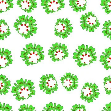 Green pattern Stock Illustration