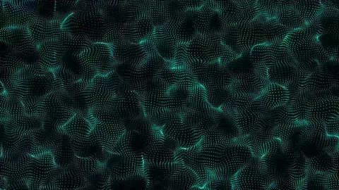 Green pattern. Internet technology abstract background constructed by dynam.. Stock Footage 237423972