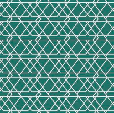 Green pattern triangles background vector design Illustrazione stock
