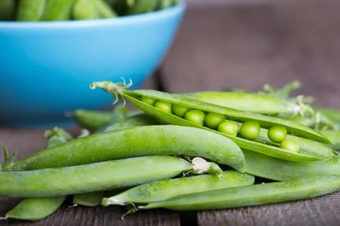 Green pea Stock Photos