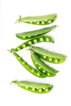 A green pea Stock Photos