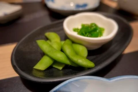 Green pea Stock Photos