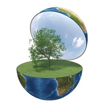 Green Peace Earth Stock Illustration