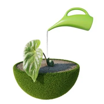 Green Peace Earth Stock Illustration