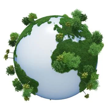 Green Peace Earth Stock Illustration