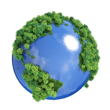 Green Peace Earth Stock Illustration