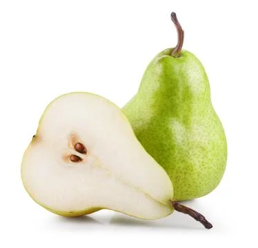 Green pears Stock-Fotos