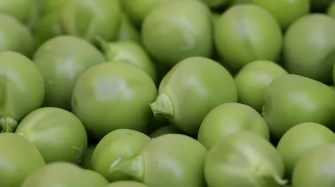 Green Peas background texture vegetable Stock Footage 49296273