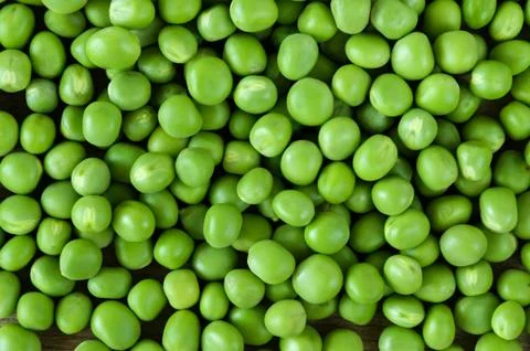 Green Peas background texture vegetable Stock Photos