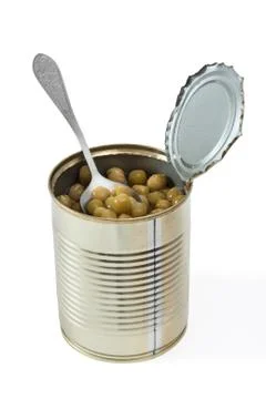 Green peas Foto stock