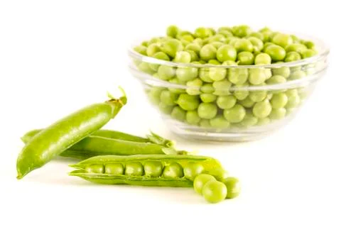 Green peas Stock Photos