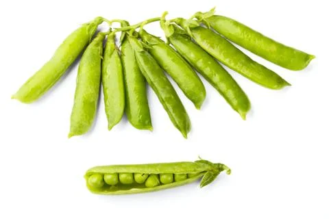 Green peas Stock Photos