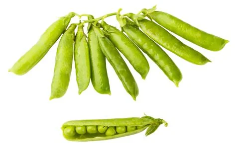 Green peas Stock Photos