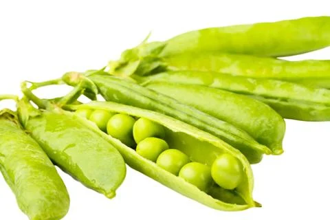 Green peas Stock Photos