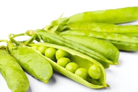 Green peas Stock Photos