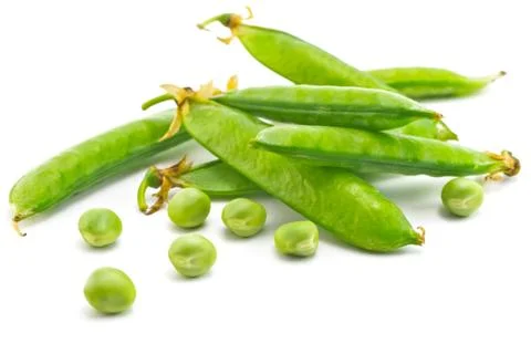 Green peas Stock Photos