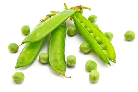 Green peas Stock Photos