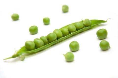 Green peas Stock Photos
