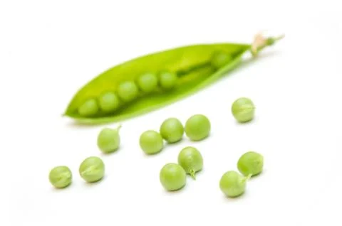 Green peas Stock Photos