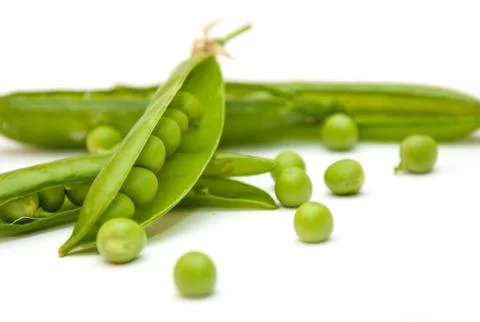 Green peas Stock Photos