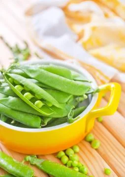 Green peas Stock Photos