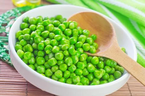 Green peas Stock Photos