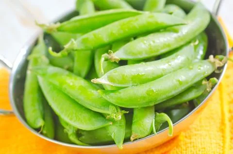 Green peas Stock Photos