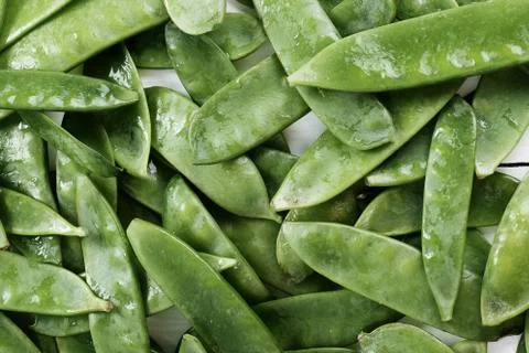 Green peas Stock Photos