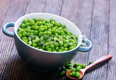Green peas Stock Photos