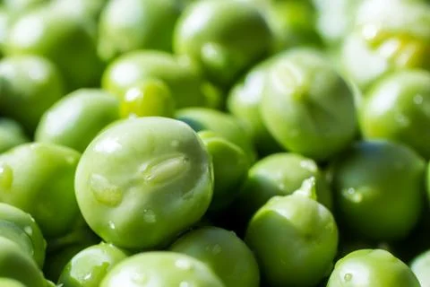 Green peas Stock Photos