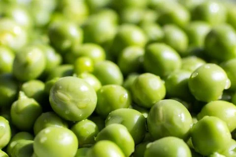 Green peas Stock Photos