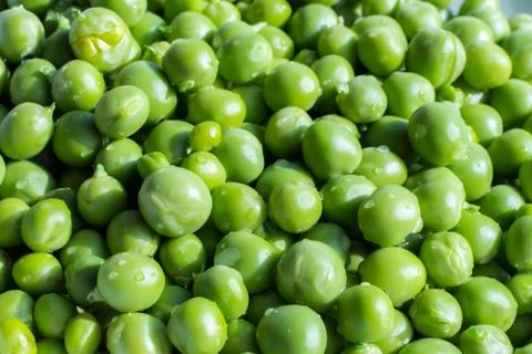 Green peas Stock Photos