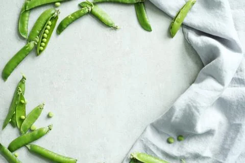 Green peas Stock Photos