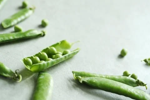 Green peas Stock Photos