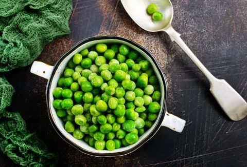 Green peas Stock Photos