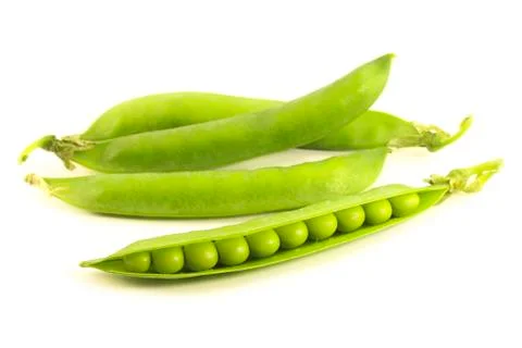 Green peas Stock Photos