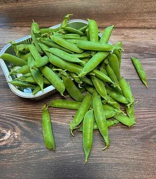 Green peas Foto stock