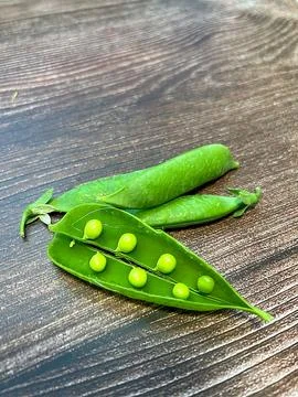 Green peas Stock Photos