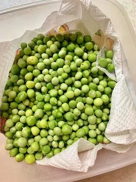 Green peas Stock Photos