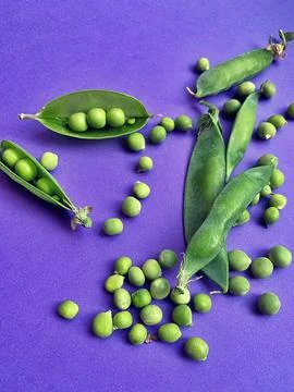 Green peas Foto stock