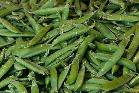 Green peas Foto stock