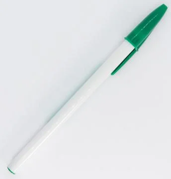Green pen for back to school Stock Photos