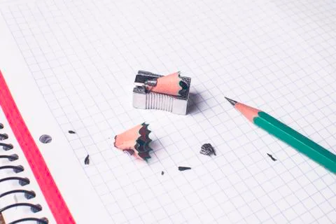 Green pencil, concept time to be creative. Stock Photos