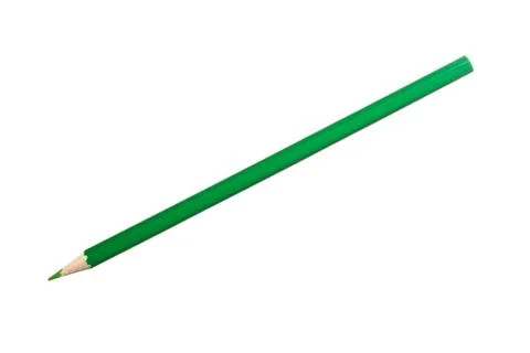 Green  pencil Stock Photos