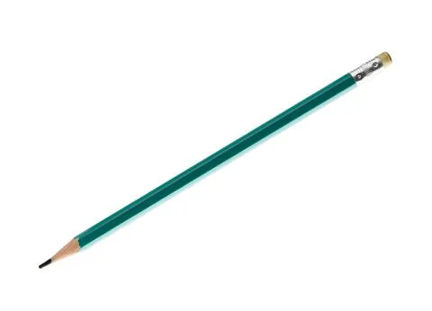 Green pencil Stock Photos