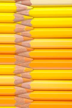 Green pencils background Stock Photos