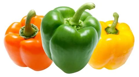 Green pepper Stock Photos