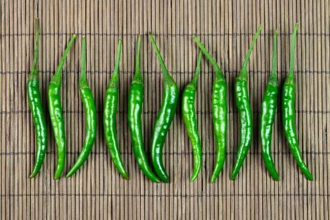 Green pepper Stock Photos