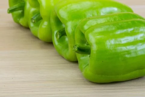 Green pepper Stock Photos