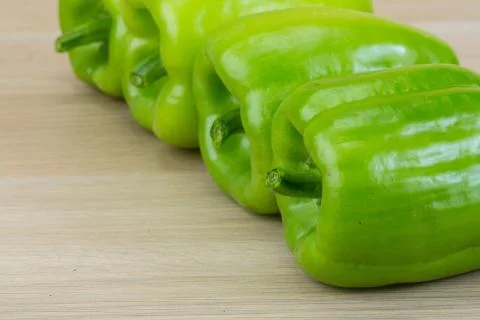 Green pepper Stock Photos